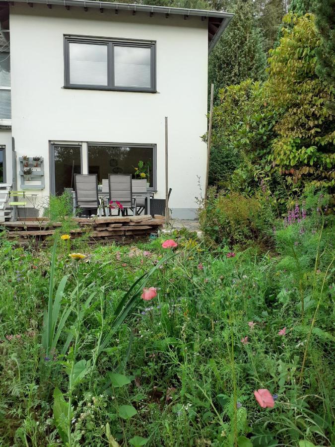Moderne Familienfreundliche Wohnung Am Waldrand Von Pruem Mit Terrasse Dış mekan fotoğraf